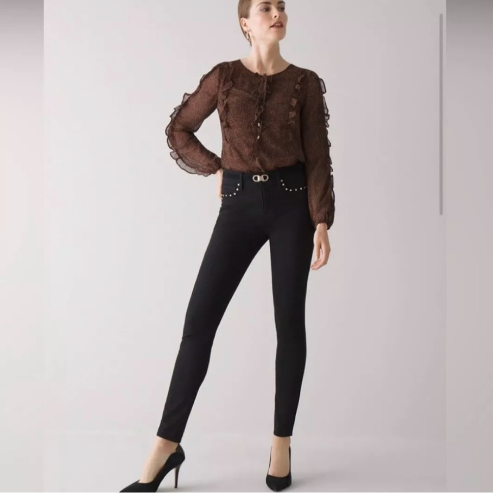White House Black Market Sculpted Skinny Ankle Jeans - Picture 3 of 7